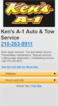 Mobile Screenshot of kensa1auto.com